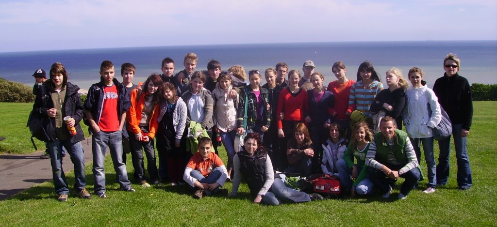 Polish high school students in Hastings