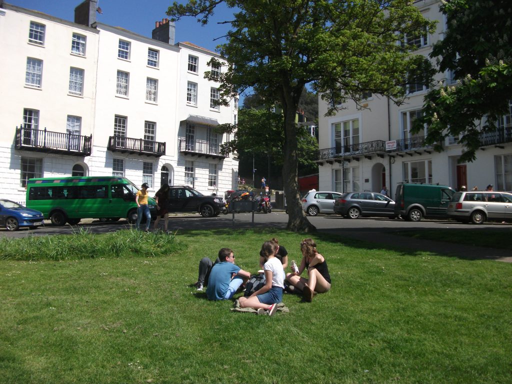outdoor space at school