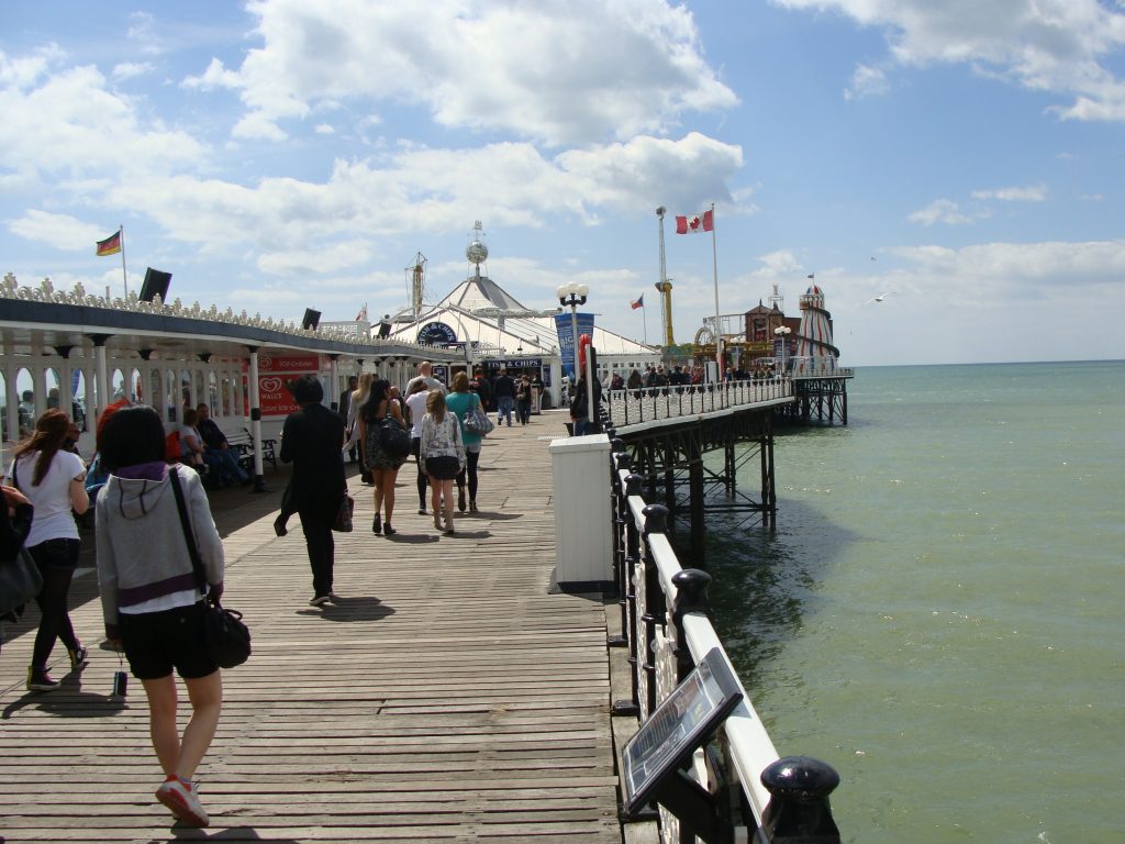 Brighton pier and shopping
