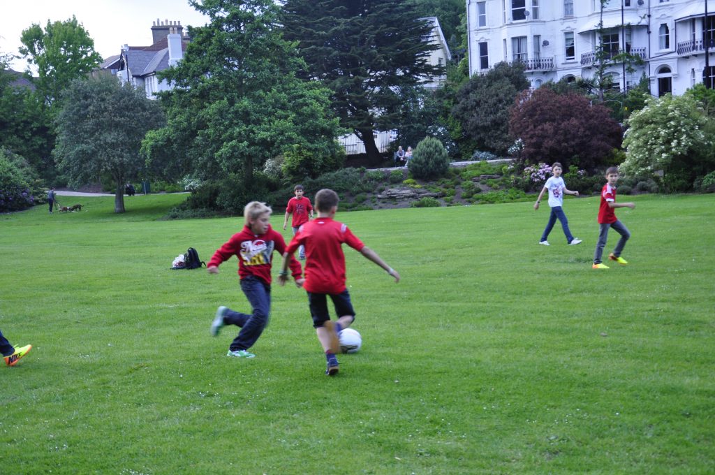 Football in Alexandra Park