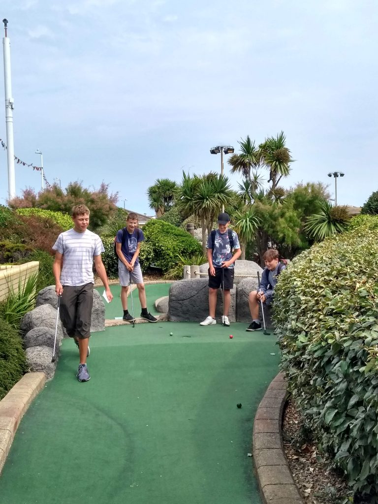 crazy golf free time in Hastings
